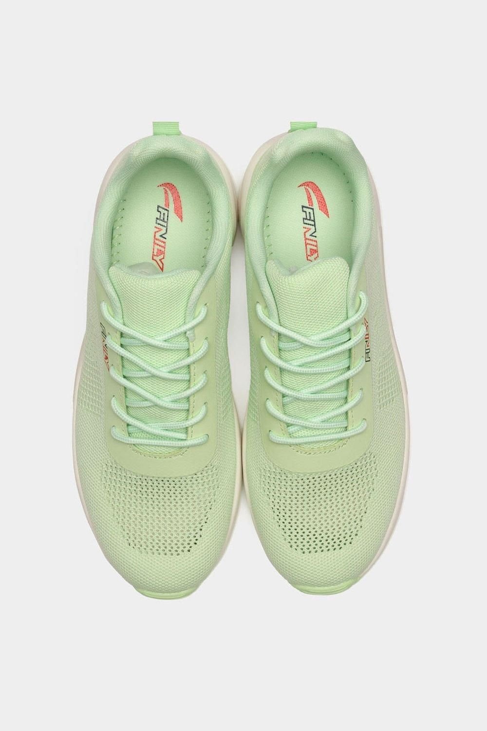 Finily Finily Women's Citrix Lightweight Slip-on Trainer in Light Green - 3