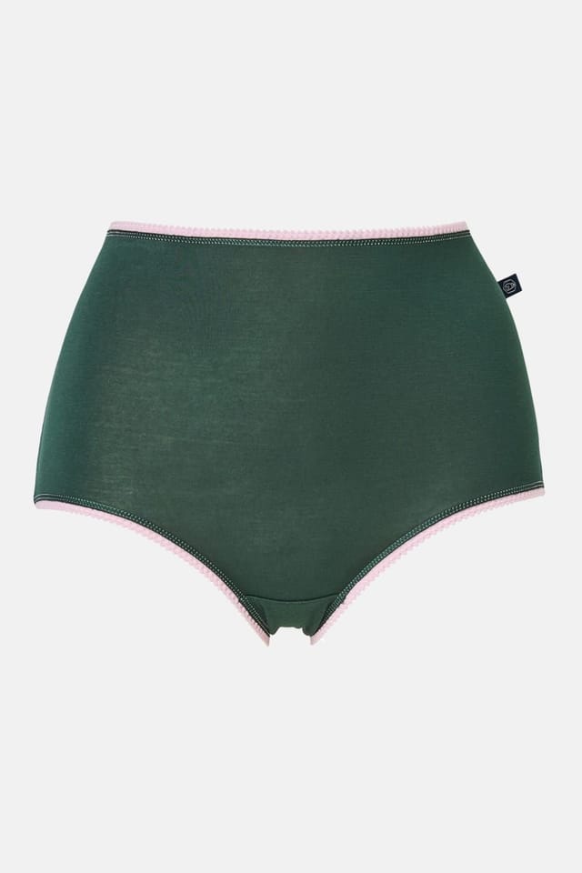 British Boxers British Boxers Women's Pack of Four "Juniper" Bamboo Full Briefs - 2
