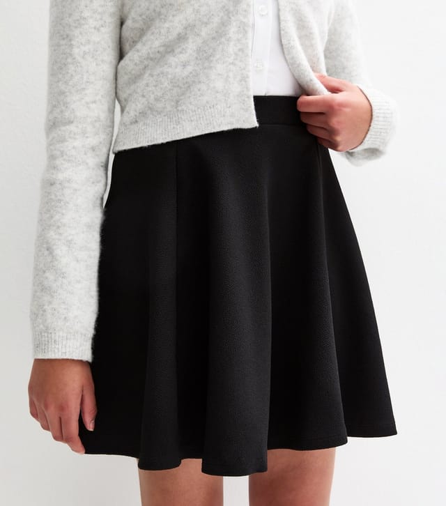 New Look Pack of 3 Black Jersey School Skater Skirts New Look - 2