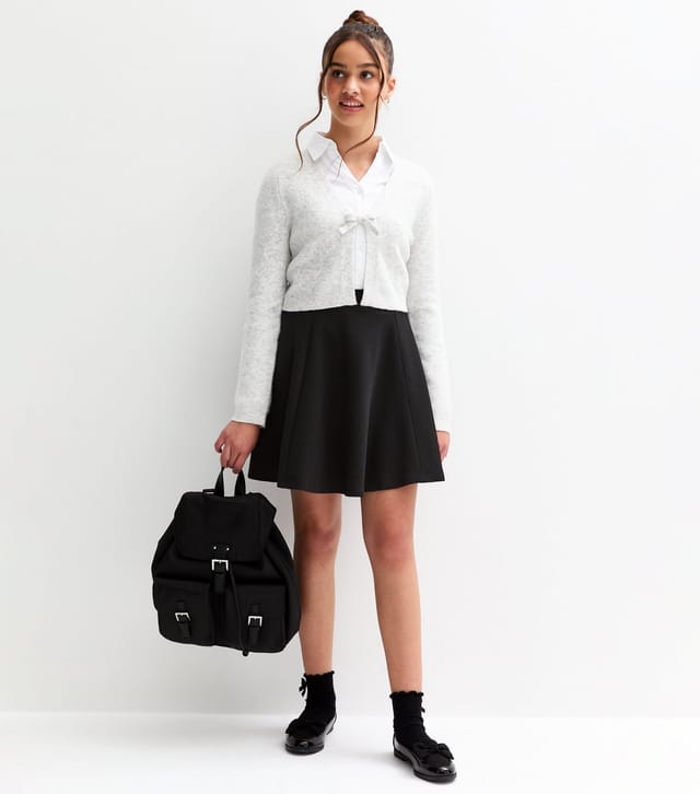 New Look Pack of 3 Black Jersey School Skater Skirts New Look - 3