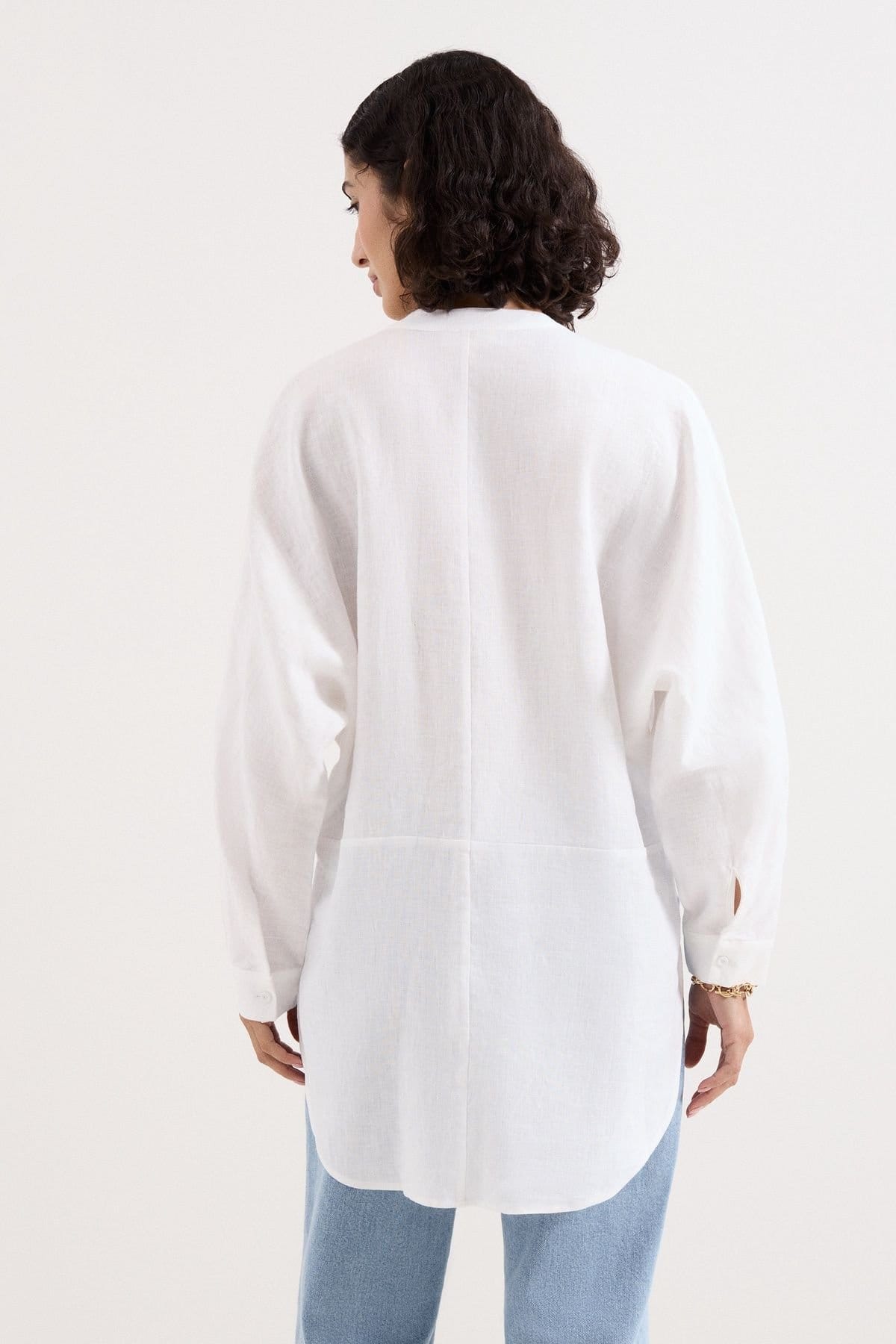 Phase Eight Phase Eight Women's Mathilde Linen Shirt in White - 4
