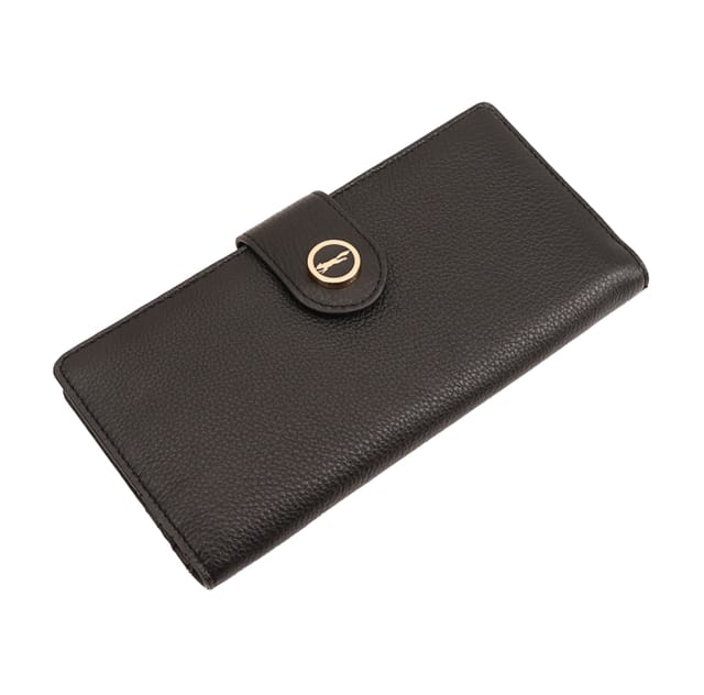 Paul Costelloe Paul Costelloe Women's Lana Leather Purse in Jet Black - 3