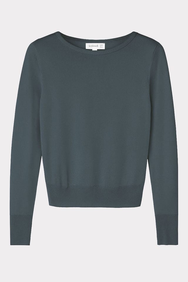 Kettlewell Kettlewell Women's Grace Sweater in Dark Grey - 2