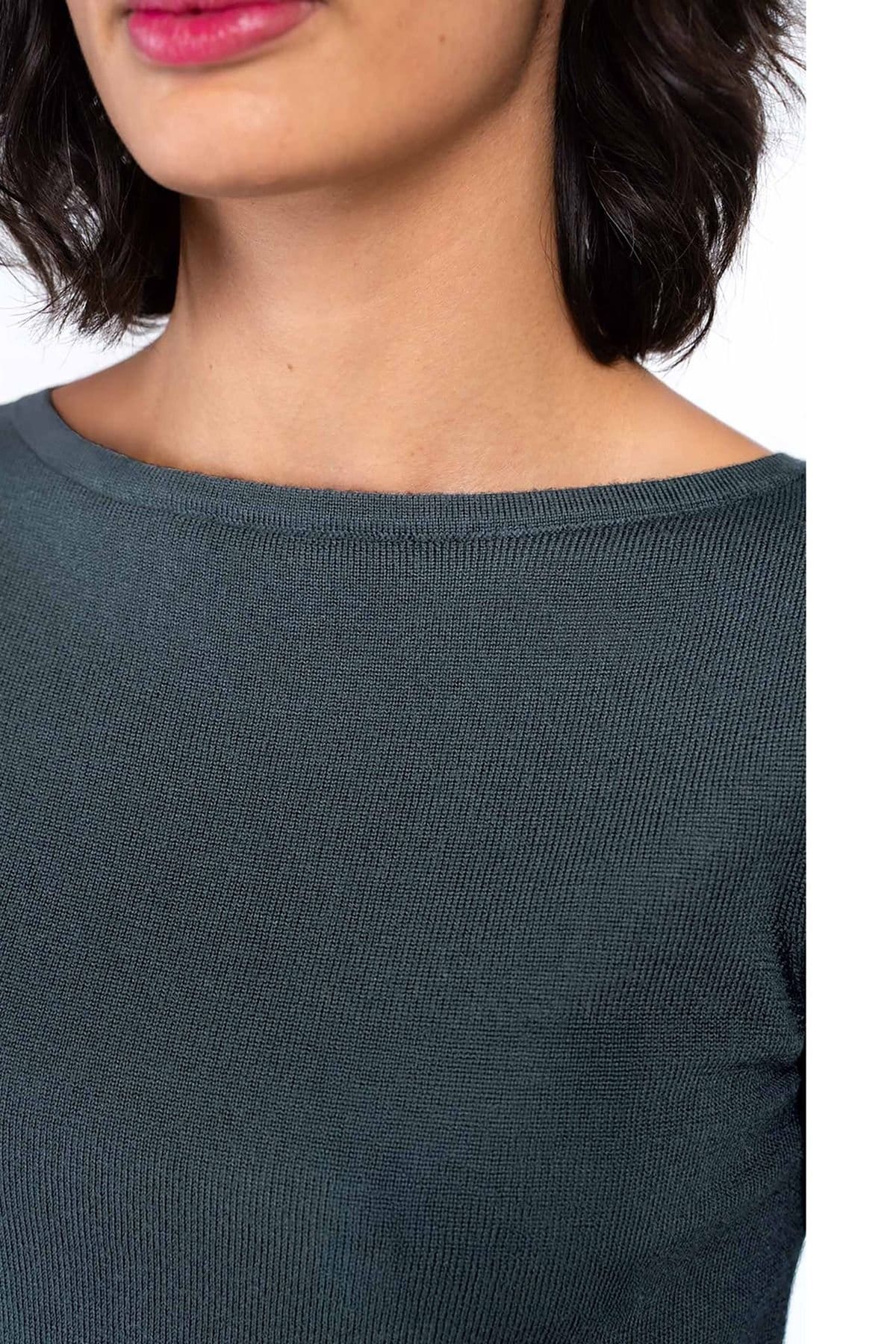 Kettlewell Kettlewell Women's Grace Sweater in Dark Grey - 4