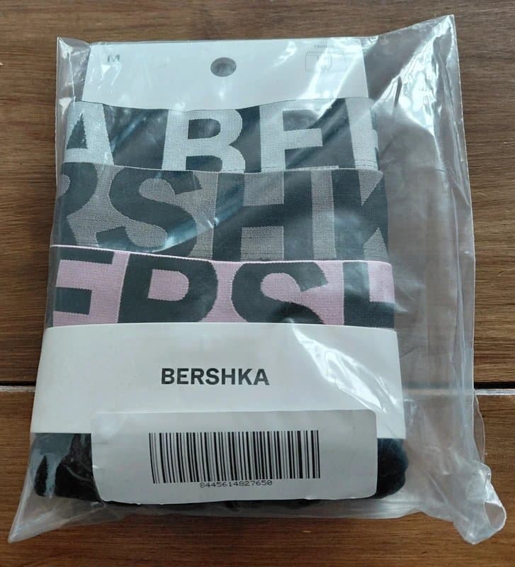 Bershka Bershka 3M Pack Boxers with Wide Waistband