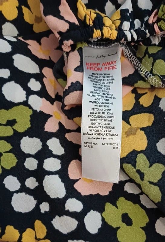 Never Fully Dressed Never Fully Dressed Multicolour Midi Dress - size 16