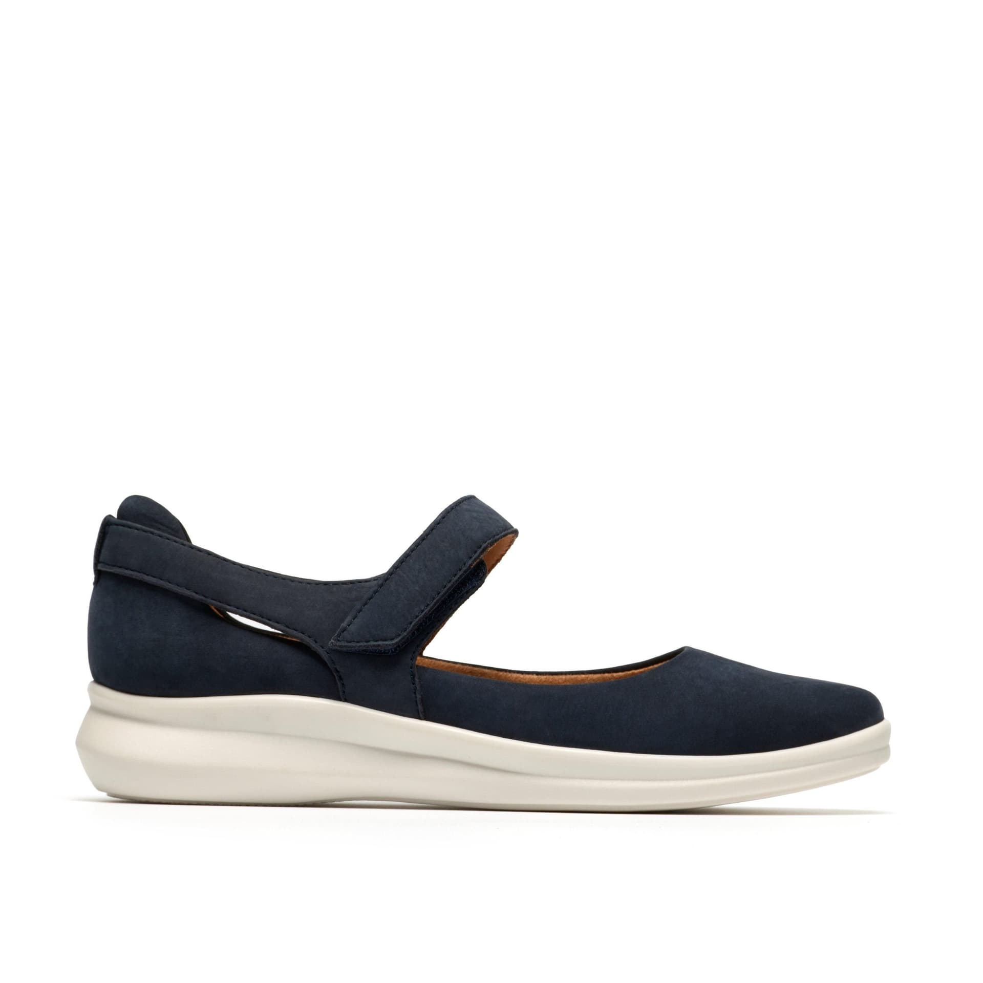 Clarks Clarks Women's Lynell Strap Navy Nubuck Mary Jane