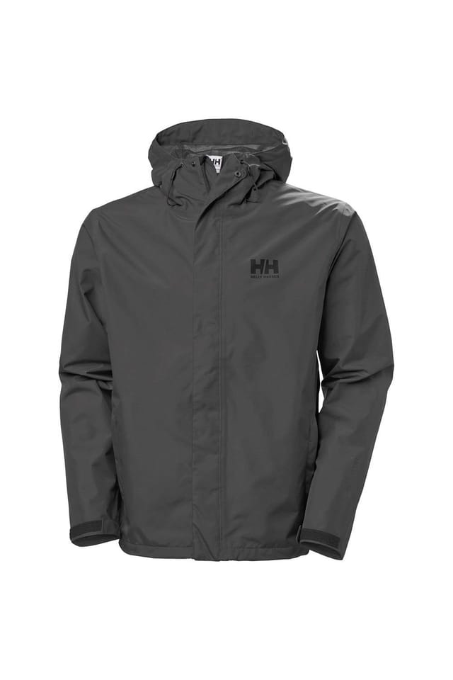 Helly Hansen Sport Helly Hansen Sport Men's Seven J Rain Jacket in Dark Grey - 3