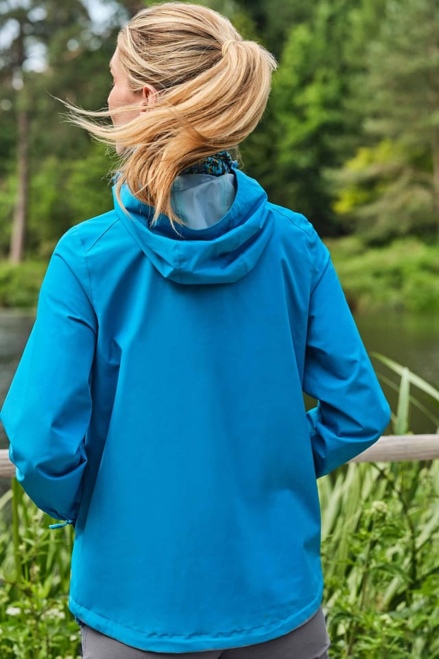 WoolOvers WoolOvers Women's Adventure Shell Jacket in Teal - 3