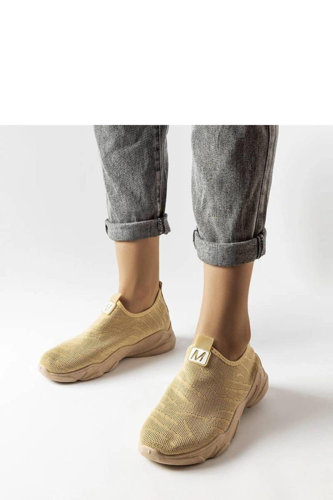 Love Lace Love Lace Women's Comfort Slip On Sport Sneakers Low Upper Rubber Sole Summer in Beige