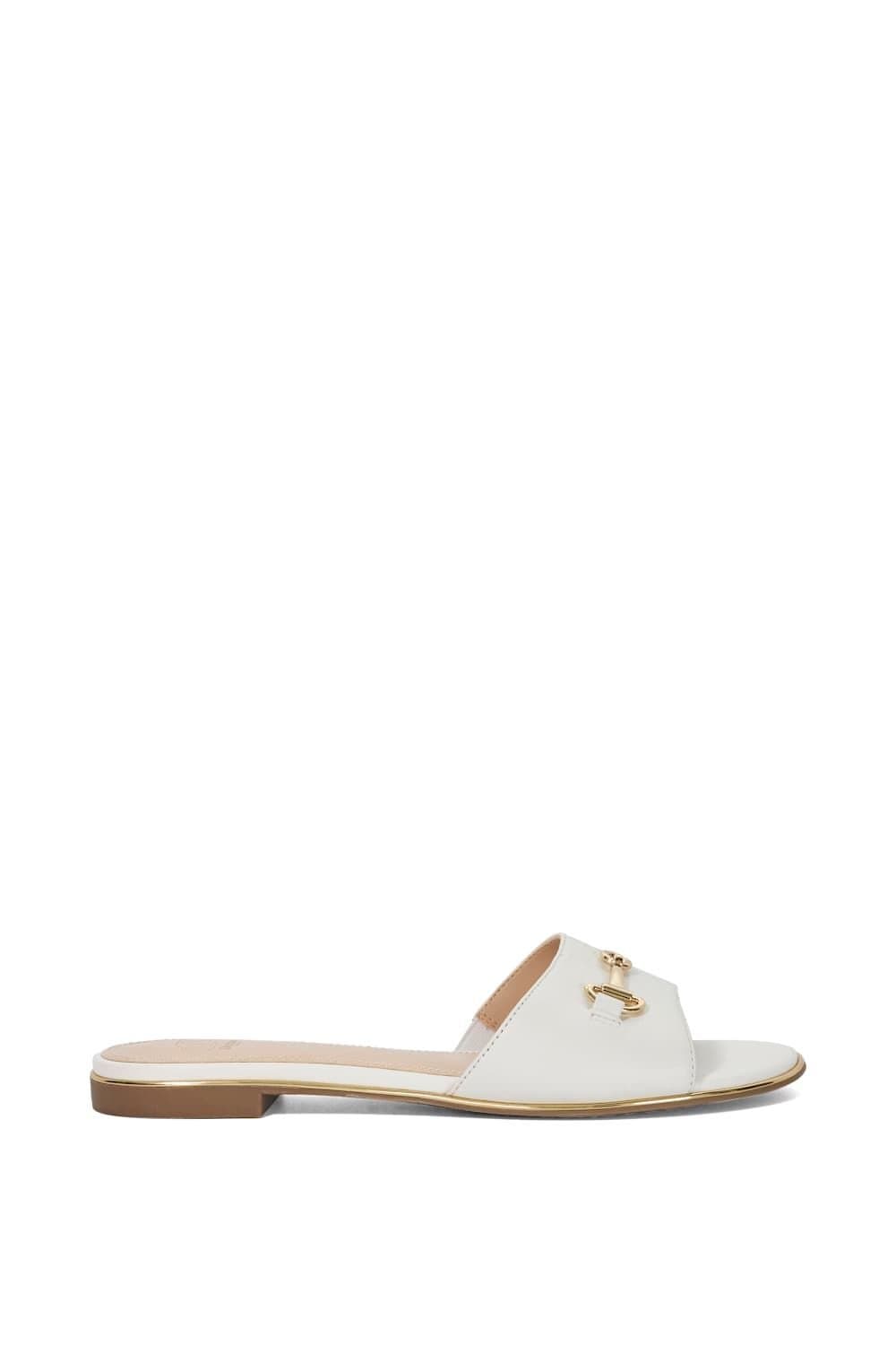 Dune London Dune London Women's 'Leonies' Leather Sandals in White