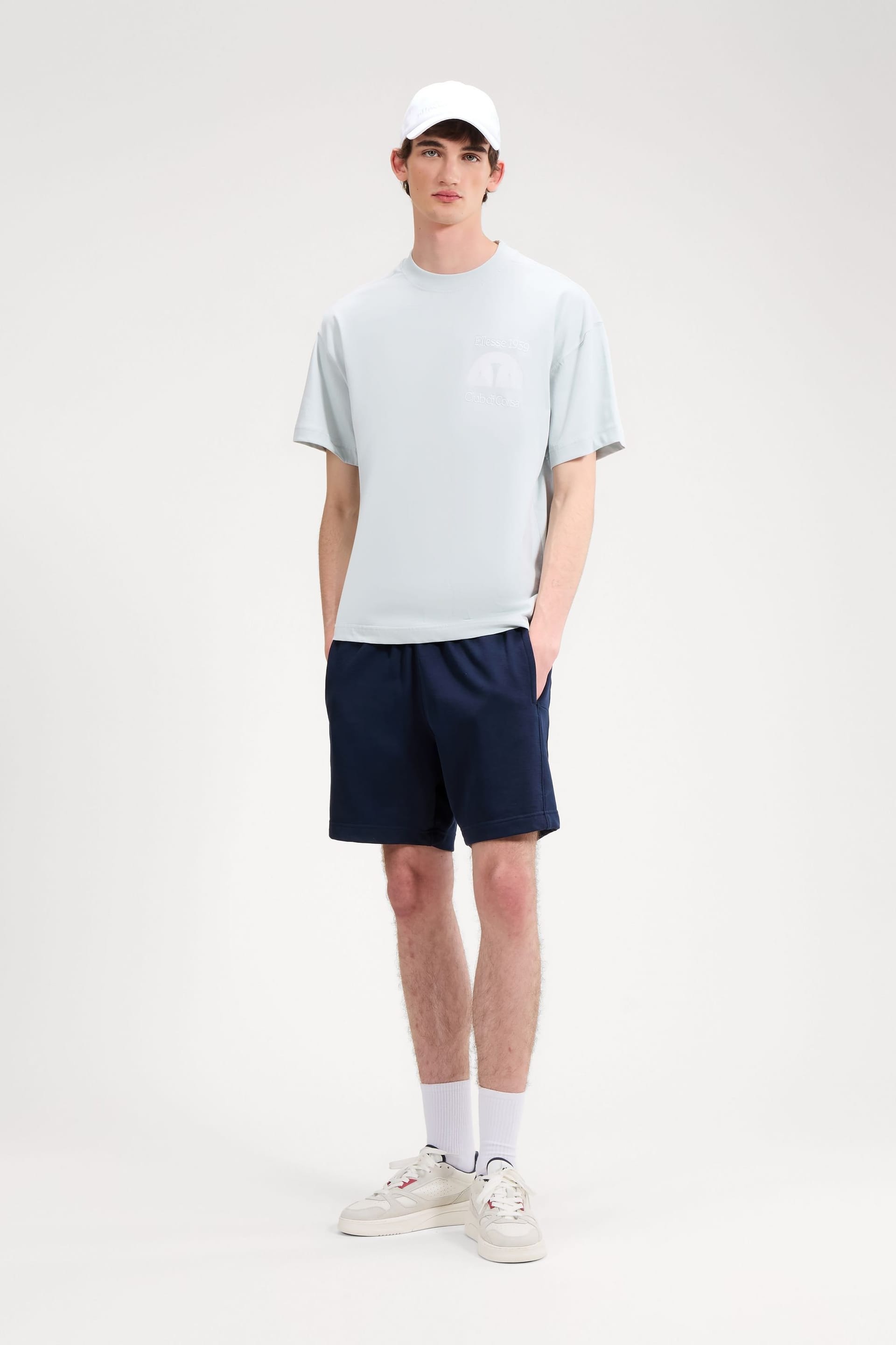 Ellesse Ellesse Men's Club Di Corsa Tee in Light Blue - 4