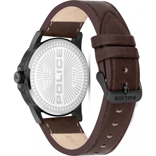 Police Police Men's PEWJB2194501 Cliff 47mm Quartz Watch in Brown - 2