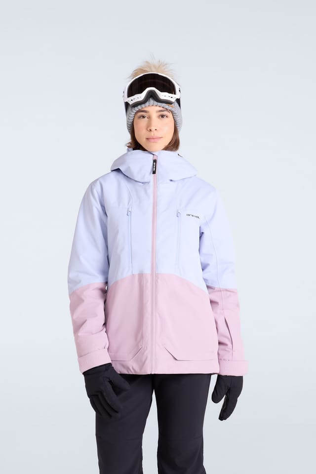 Animal Animal Women's 'Juniper' Waterproof Comfortable Adjustable Hood Winter Ski Jacket in Pale Blue - 2