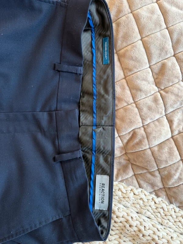 Kenneth Cole Kenneth Cole Navy Trousers 30x30