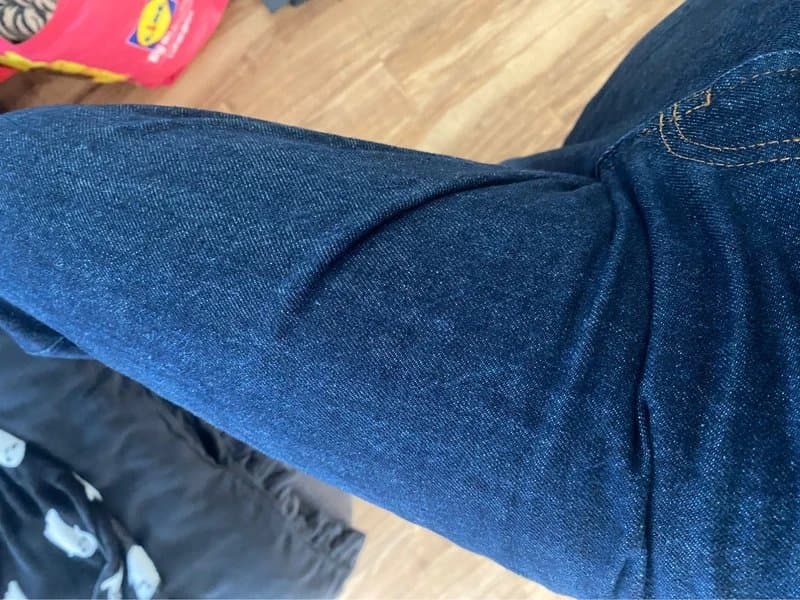 ASOS Design ASOS Design Dark Blue Denim Jeans