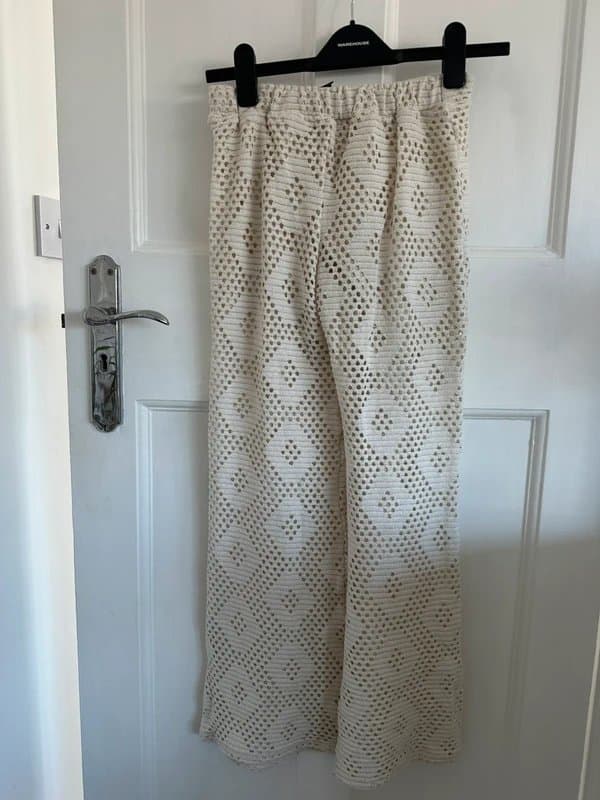 New Look New look crochet trousers