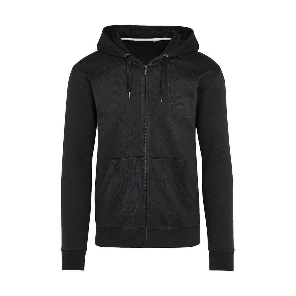 SG SG Men's Signature Tagless Full Zip Hoodie in True Black