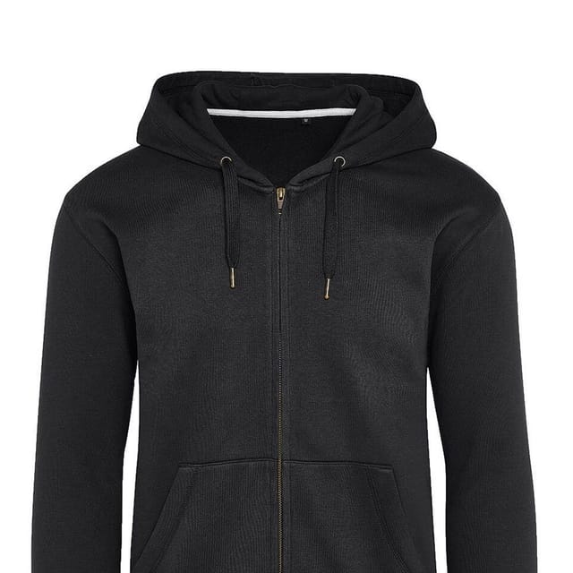 SG SG Men's Signature Tagless Full Zip Hoodie in True Black - 2