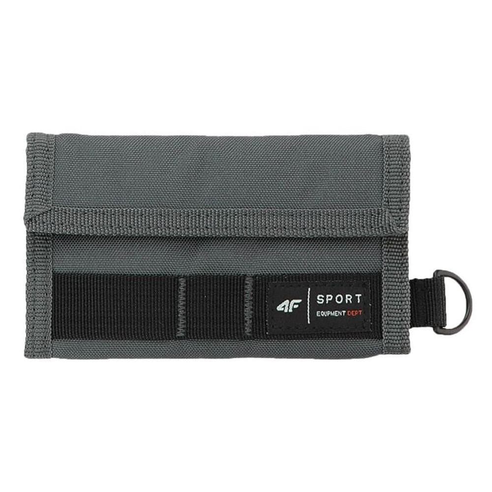 4F 4F Men's U005 Logo Polyester Wallet in Grey