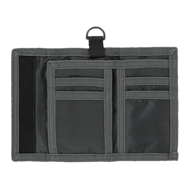 4F 4F Men's U005 Logo Polyester Wallet in Grey - 3
