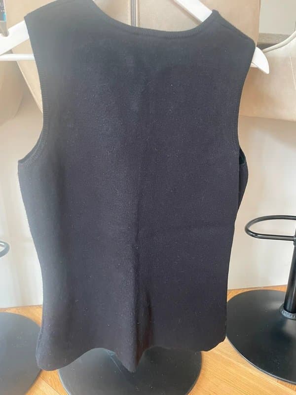 New Look Black womens top/waist coat