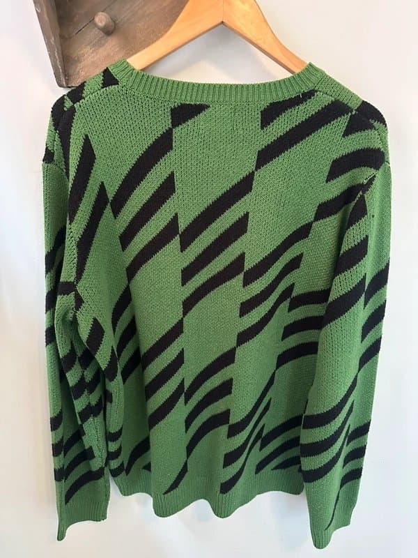 ASOS Design Knitted geo print Jumper