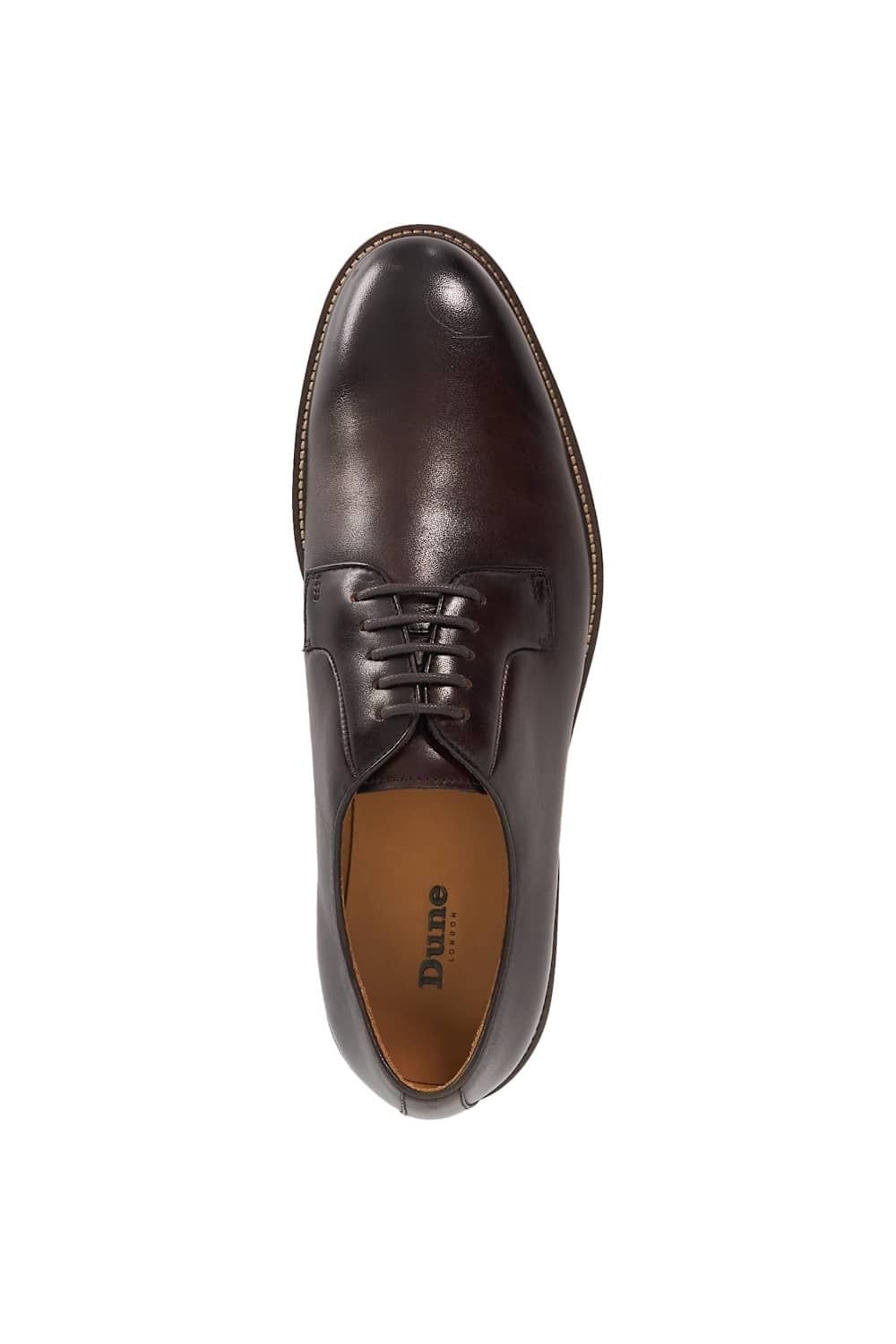 Dune London Dune London Men's 'Siril' Leather Derbies in Brown - 4