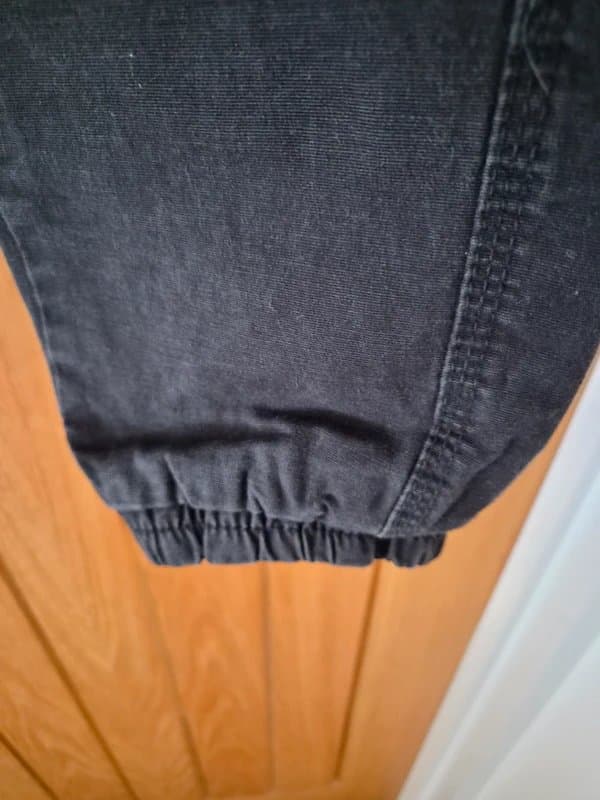Primark Black Cargo Trousers