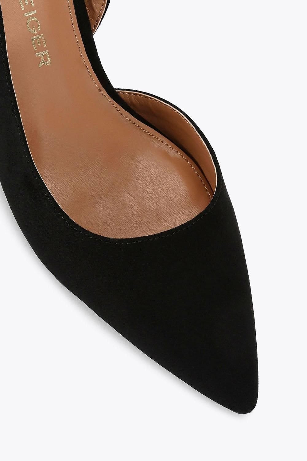 KG Kurt Geiger KG Kurt Geiger Women's 'Aria Low2' Suedette Heels in Black - 4