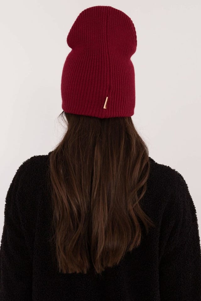 Love Lace Love Lace Women's Classic Soft Acrylic Beanie Hat for Everyday Comfort & Style in Red - 3