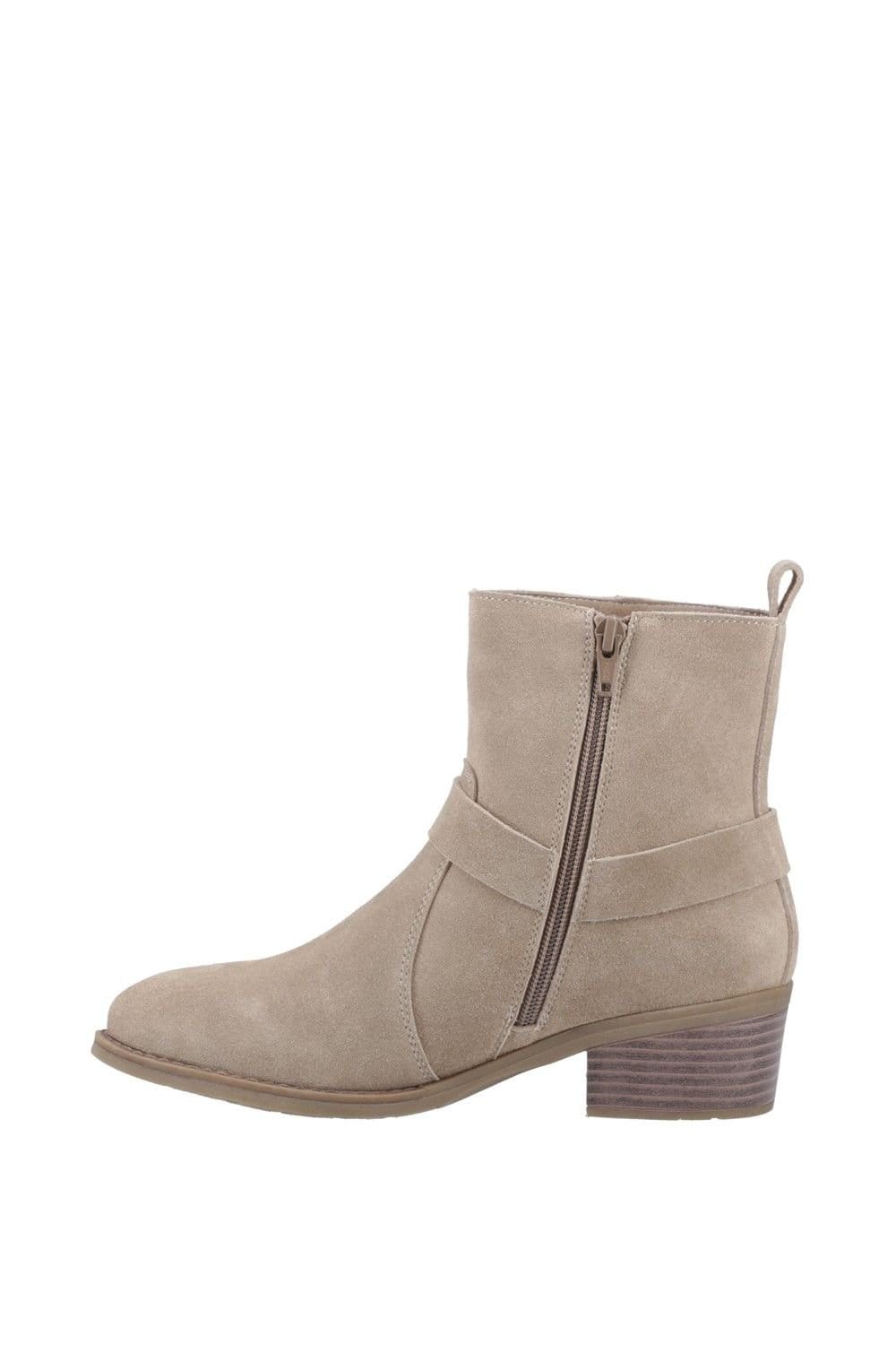 Hush Puppies Hush Puppies Women's Iria Buckle Boot in Taupe - 4