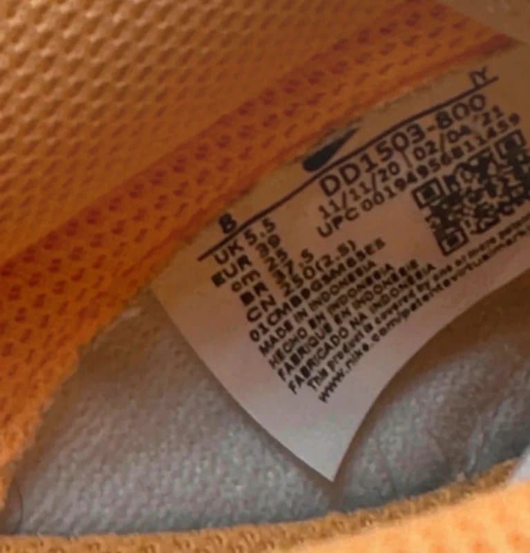 Nike Nike dunk laser orange UK5.5