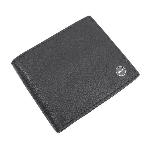 Paul Costelloe Paul Costelloe Men's Luis Leather Wallet in Black - 3