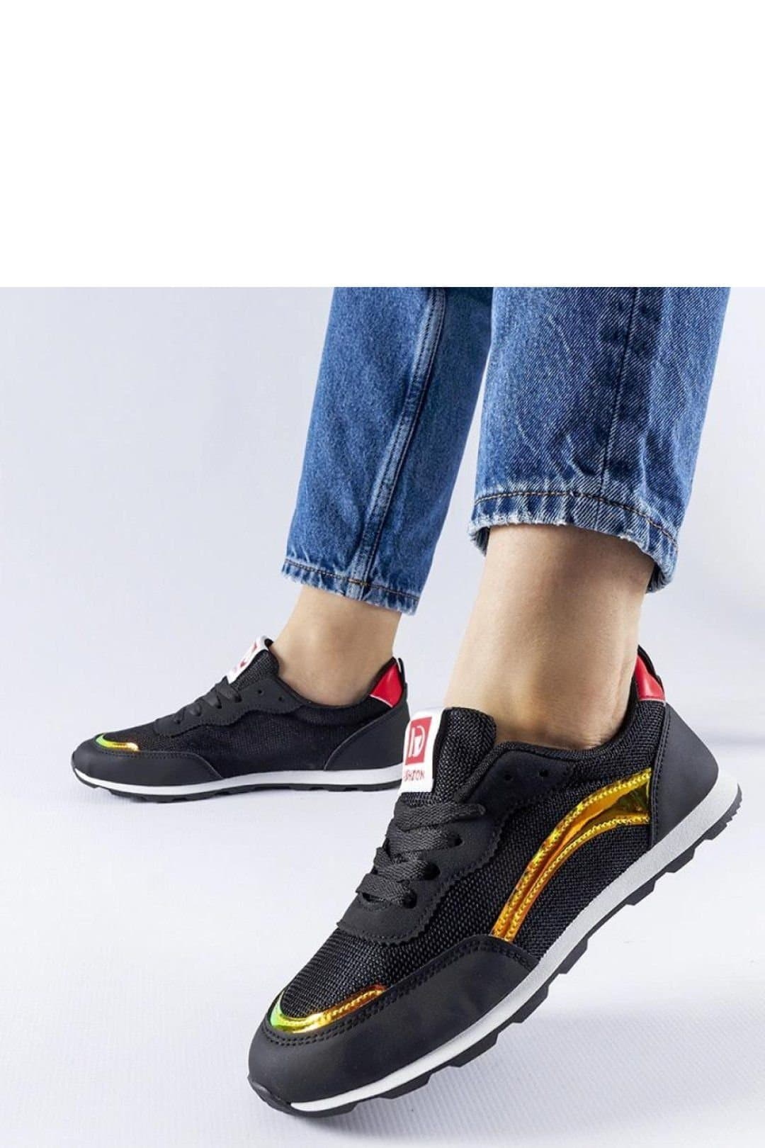 Love Lace Love Lace Women's Caviour Summer Lace Up Sport Sneakers with Cushioned Sole in Black