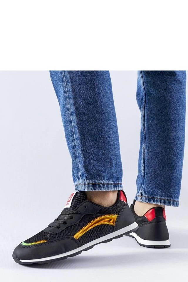 Love Lace Love Lace Women's Caviour Summer Lace Up Sport Sneakers with Cushioned Sole in Black - 2