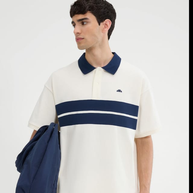 Ellesse Ellesse Men's Sbarri Polo in Off-White - 2