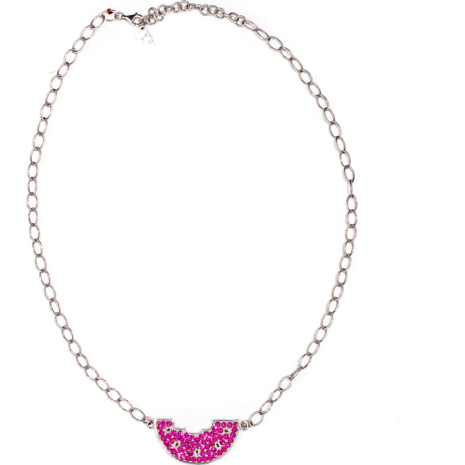 Folli Follie Folli Follie Multicolor Pink Watermelon Necklace