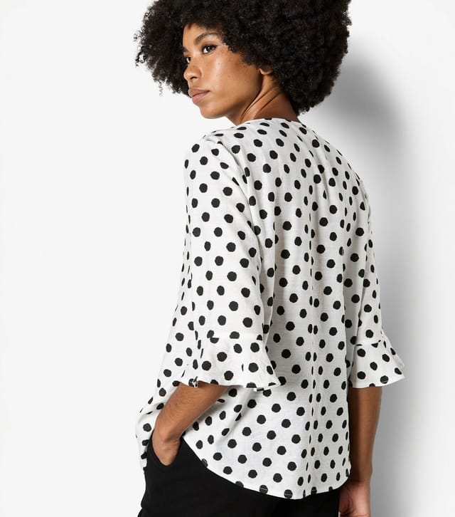 Apricot Women's Polka Dot Blouse Apricot New Look - 3