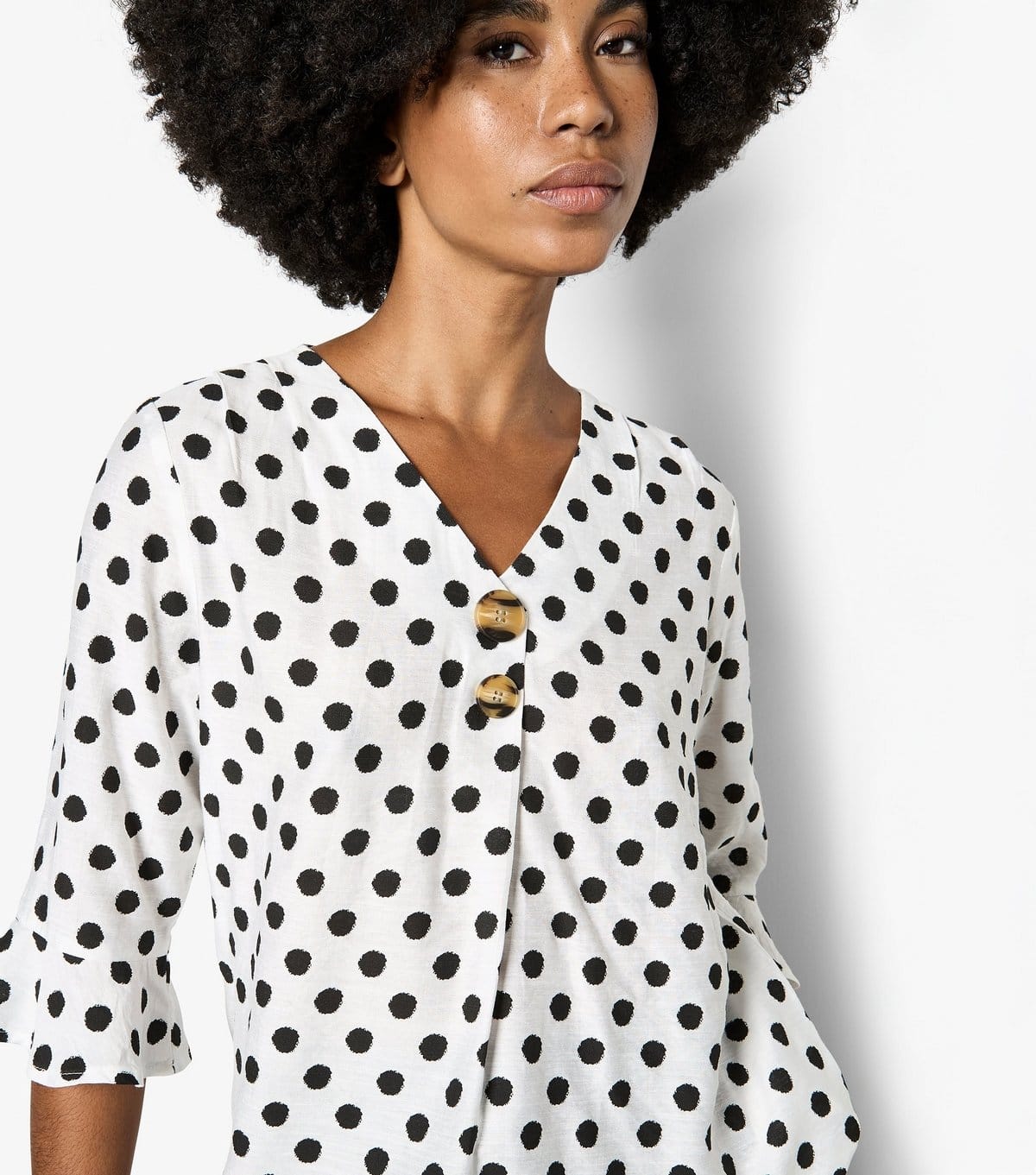 Apricot Women's Polka Dot Blouse Apricot New Look - 4