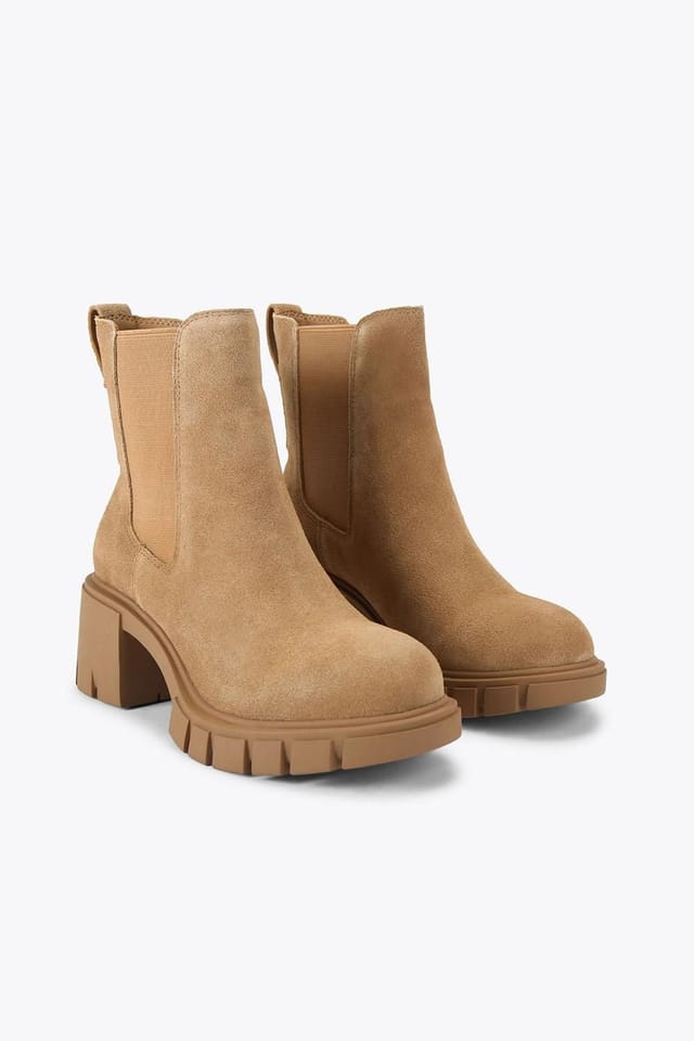 KG Kurt Geiger KG Kurt Geiger Women's 'True' Suede Boots in Camel - 2