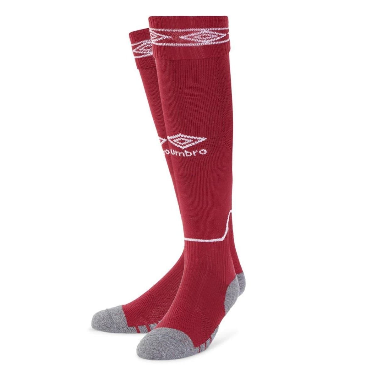 Umbro Umbro Men's Diamond Football Socks in Scarlet