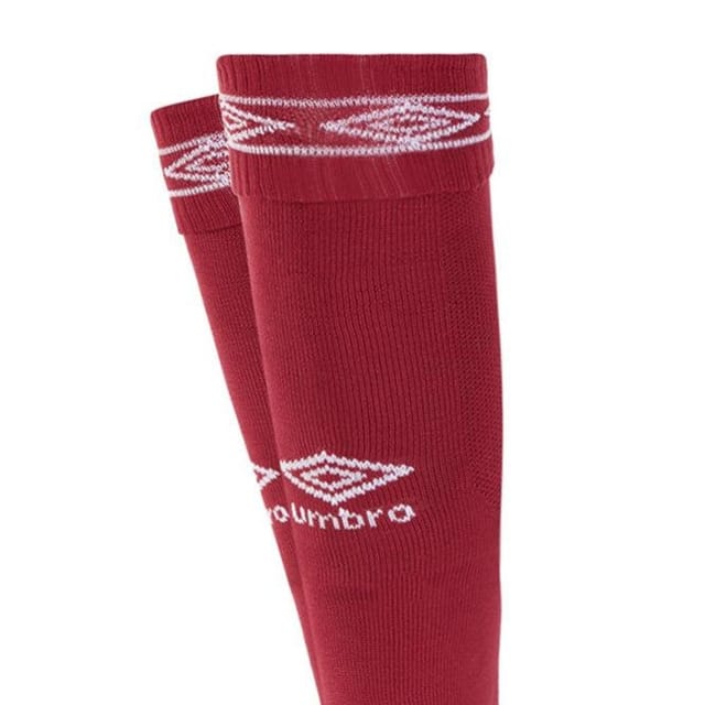 Umbro Umbro Men's Diamond Football Socks in Scarlet - 3