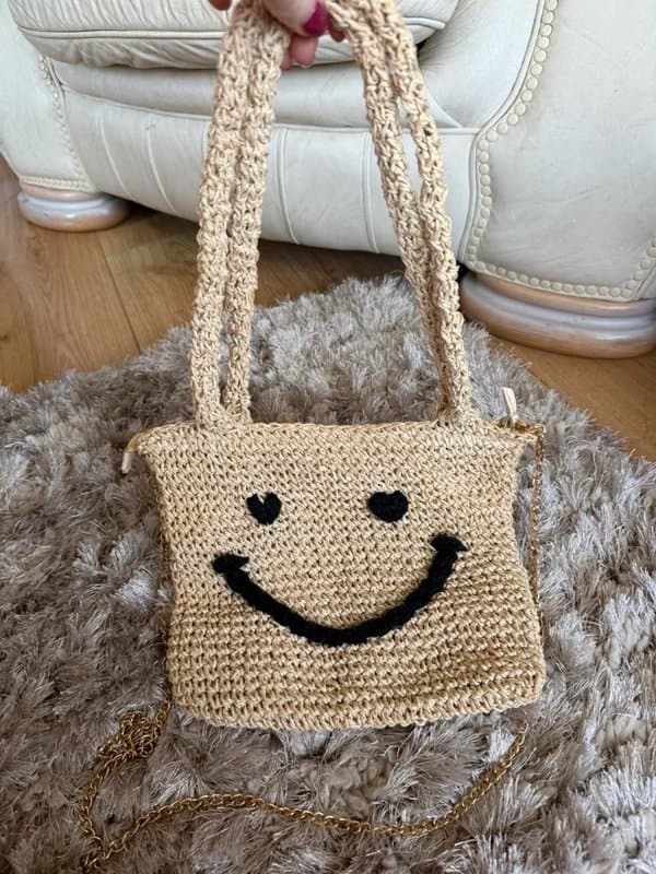 ASOS Woven crochet style bag