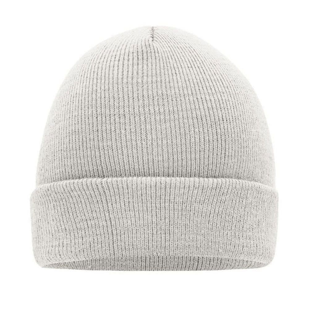 Myrtle Beach Myrtle Beach Men's Knitted Beanie in Off-White