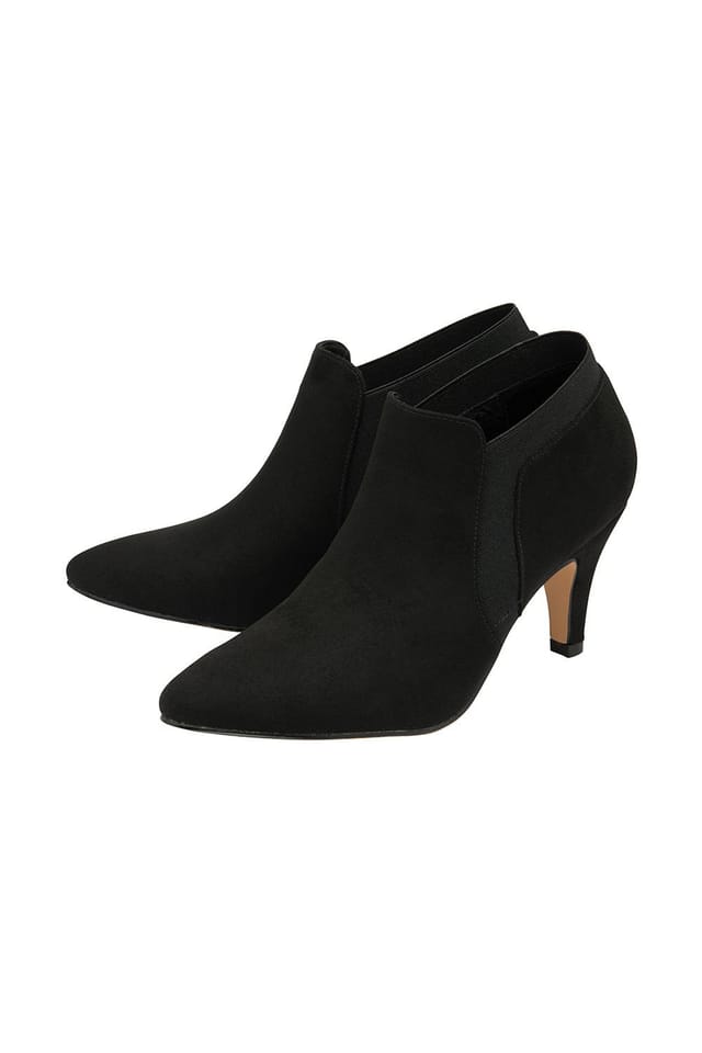 Lotus Lotus Women's Black 'Kristina' Microfibre Shoe-Boots - 2