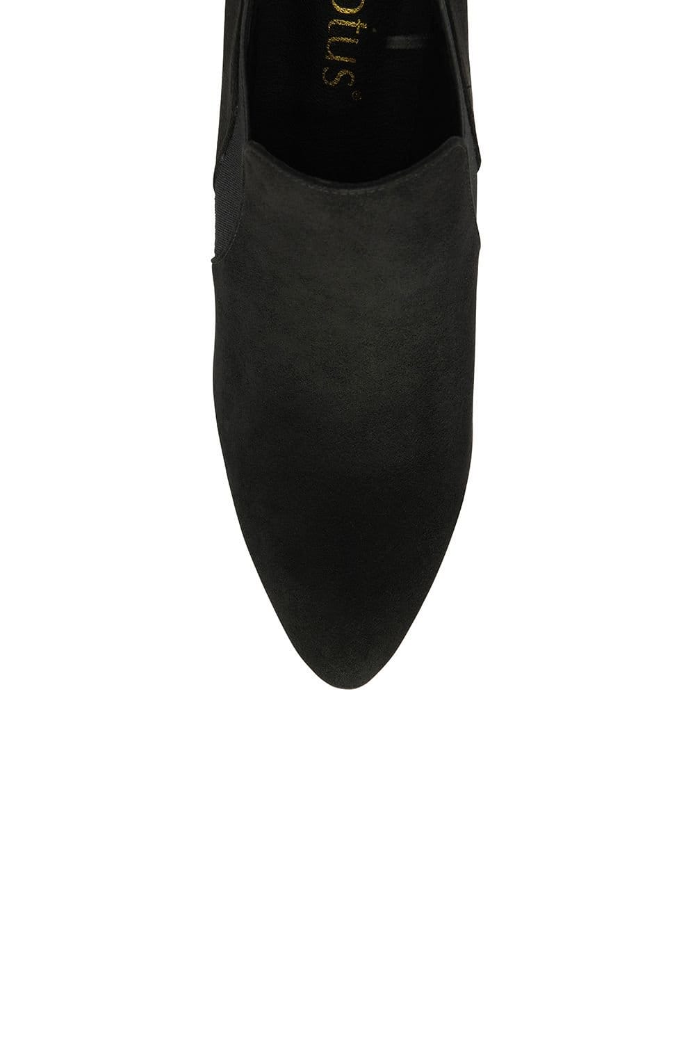 Lotus Lotus Women's Black 'Kristina' Microfibre Shoe-Boots - 4