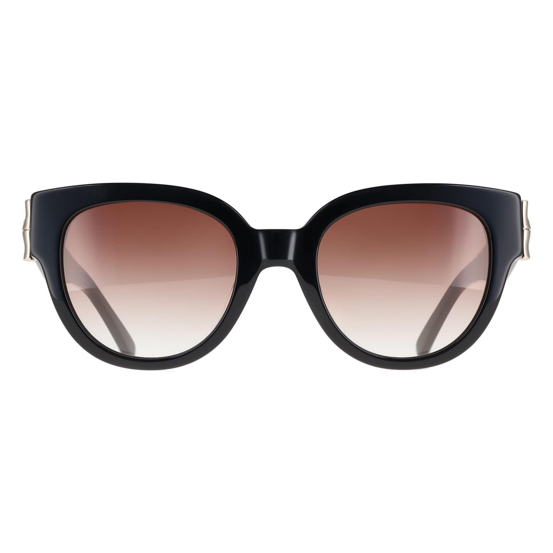Longchamp Longchamp Women's Cat Eye Black Brown Clear Gradient LO733S