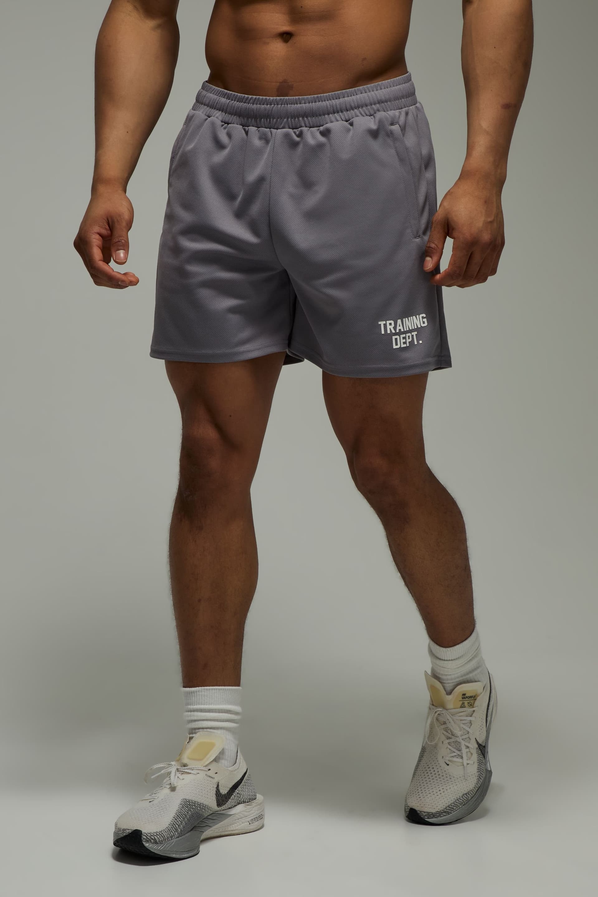 Training Dept. Training Dept. Men's Training Dept Airflow Tech 5inch Short in Light Grey