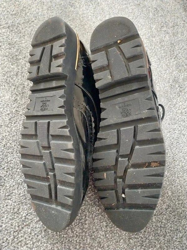 New Look Black leather shoes